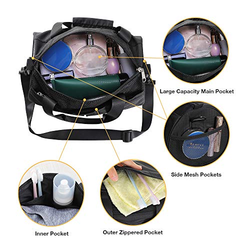 KEAFOLS Neceser de Viaje Bolsas de Aseo Cosméticos Organizador Neceser de Maquillaje Resistente y Impermeable Bolsas de Aseo Viajes Vacaciones Viajes de Negocios