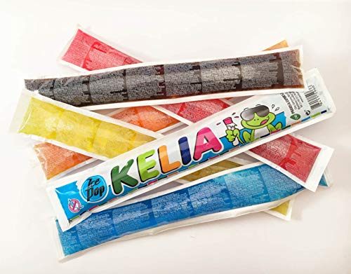 KELIA Polos para Congelar 105 ml sabores surtidos en caja regalo atracom.es [Pack 30 ud x 105 ml]