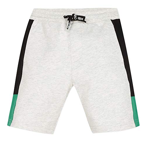 Kenzo niños Reverso Elefante Bolsillo Logotipo Shorts Grey 4 Years