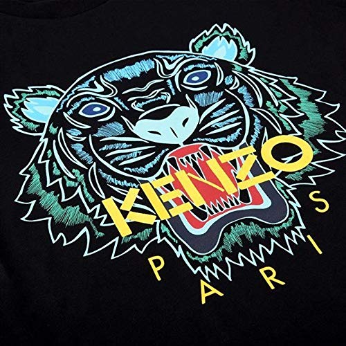 Kenzo Tiger 2TS959 4YA - Camisetas para mujer Negro L