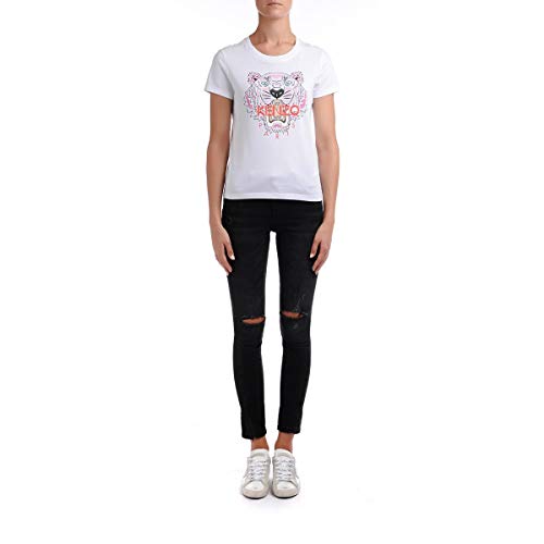 Kenzo Tiger - Camiseta para mujer, color blanco Blanco XL