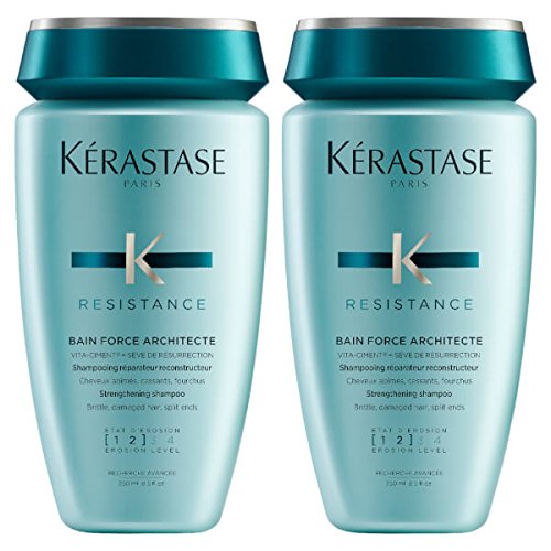 Kerastase Shampoo Bain Force Architecte 250ml in confezione da 2 pezzi 2x250ml