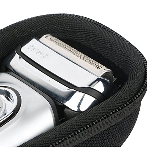 Khanka Dur Cas étui de Voyage Housse Porter pour Braun Series 5 5090cc / 5 5020s / 5 5040s /5197cc / 5030s / 5 5040s Rasoir Électrique à Grille Rechargeable（estuche solo）