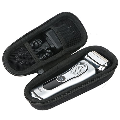 Khanka Dur Cas étui de Voyage Housse Porter pour Braun Series 5 5090cc / 5 5020s / 5 5040s /5197cc / 5030s / 5 5040s Rasoir Électrique à Grille Rechargeable（estuche solo）
