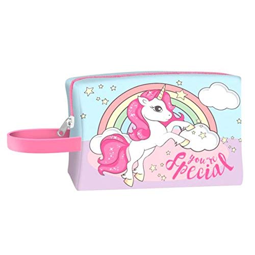 Kids Neceser 20x7x13cm de Unicornios Neceser, 40 cm, Multicolor