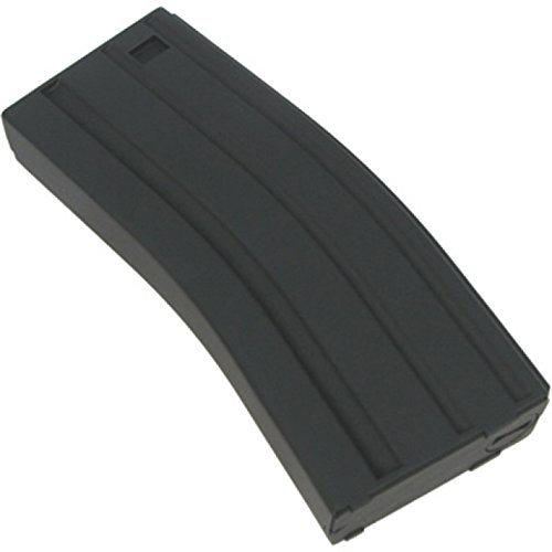 King Arms 120 BBS M4 Aeg Paquete de 5 Cargadores, Unisex Adulto, Negro, Talla Única