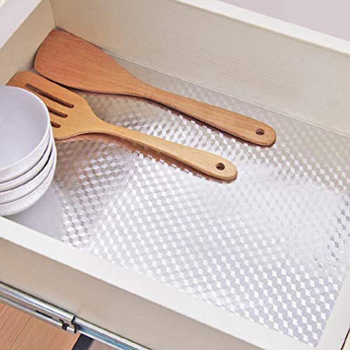 KINLO Papel Adhesivo Impermeable con la Imagen de Cuadro, Pegatina Papel de aluminio para Decorar Muebles Cocina Baño, a Prueba de Aceite de Agua y de Moho, 0.61*5M per Rollo