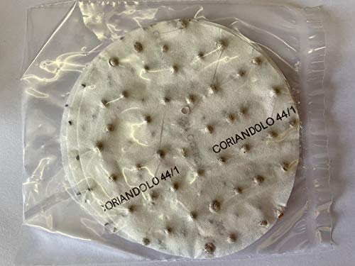 Kit 6 Variedades Semillas Aromáticas Pre-Sembradas en Disco para huerto urbano maceta exterior, Fácil de Usar