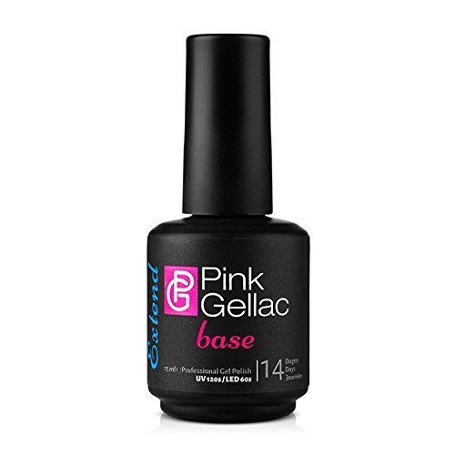 KIT COMBI PINK GELLAC Base + esmalte 110 + Brillo