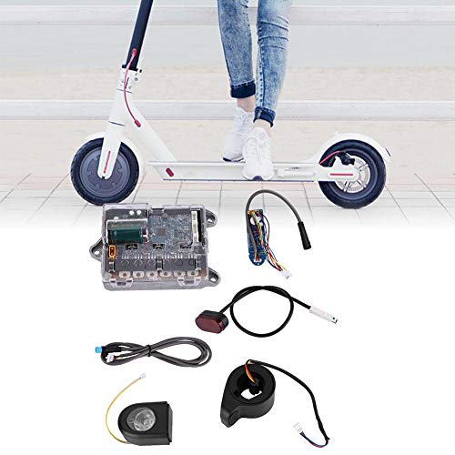 Kit de Controlador para XIAOMI Scooter, Placa Base + Placa de Bluetooth + Faro + Luz de Cola + Acelerador + Cable Kit de Reparación para Xiaomi Ninebot M365 Scooter Patinete Accesorios