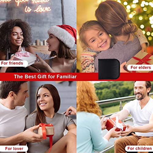 Kit de Costura de 72 Piezas Con Mini Maleta y Accesorios Avanzados de Costura que Incluyen 14 Carretes y 30 Agujas de Coser Adecuados para Principiantes, Viaje en Familia (Negro)