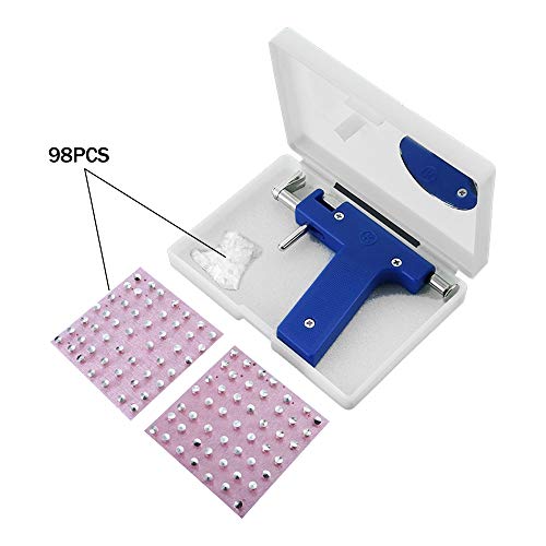 Kit de herramientas de perforación del cuerpo de acero inoxidable Máquina profesional de perforación de orejas y nariz del ombligo con orejas Herramientas