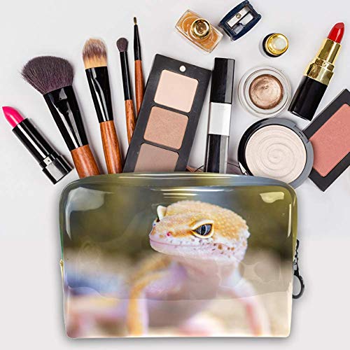 Kit de Maquillaje Neceser Camaleón Make Up Bolso de Cosméticos Portable Organizador Maletín para Maquillaje Maleta de Makeup Profesional 18.5x7.5x13cm