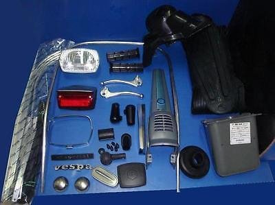 Kit de restauración completo para Vespa 50 Special, faro, manguitos, trasmisión, palancas