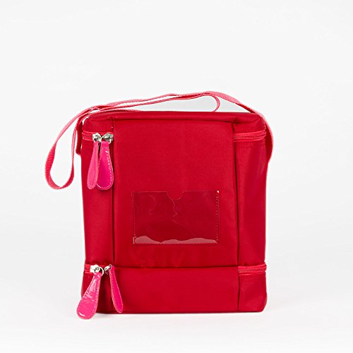 Kiwisac Tedi The Pirates Girl Mochila Infantil, 24 cm, Rojo