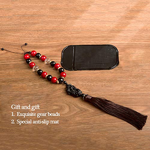 KKJJ Feng Shui Pi Xiu Pi Yao Estatua, Artesanías de Resina Asiento de Perfume Pi Yao/Pi Xiu de Riqueza Porsperity Figura Decorativa, Atraer Riqueza y Buena Suerte Decoración del Coche,12cm