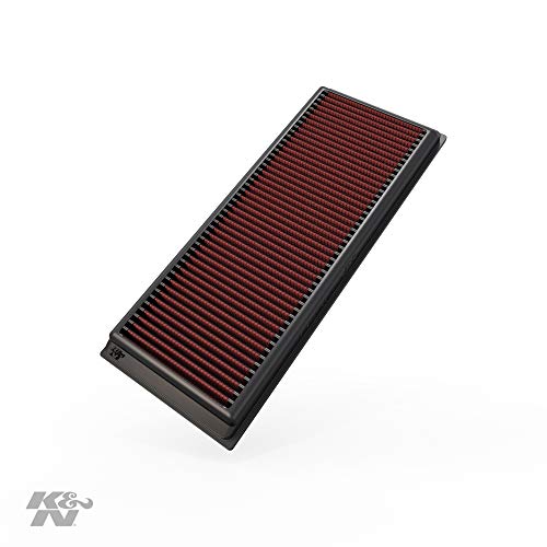 K&N 33-2865 Filtro de Aire Coche, Lavable y Reutilizable