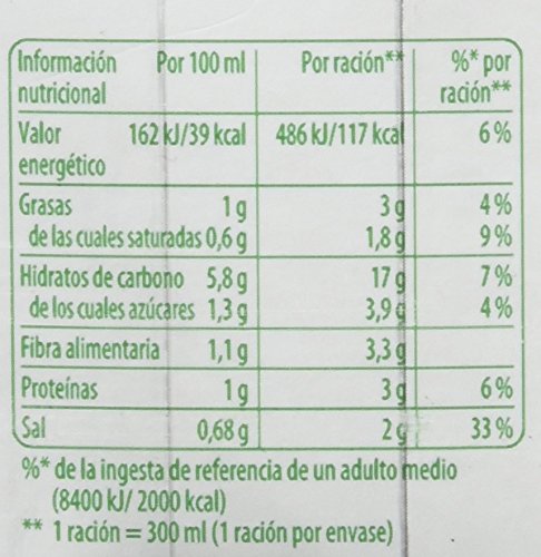 Knorr Eco Puré de Verduras de la Huerta - Paquete de 12 x 300 ml - Total: 3600 ml