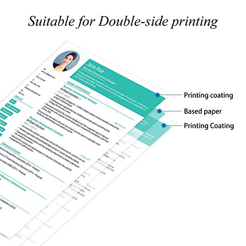 KOALA Papel Fotográfico de Doble cara Brillante para Inyección de Tinta A4, 120 g/m², 100 hojas. Adecuado para imprimir Fotos, Certificados, Folletos, Volantes, Tarjetas, Calendarios, Cubiertas, Artes