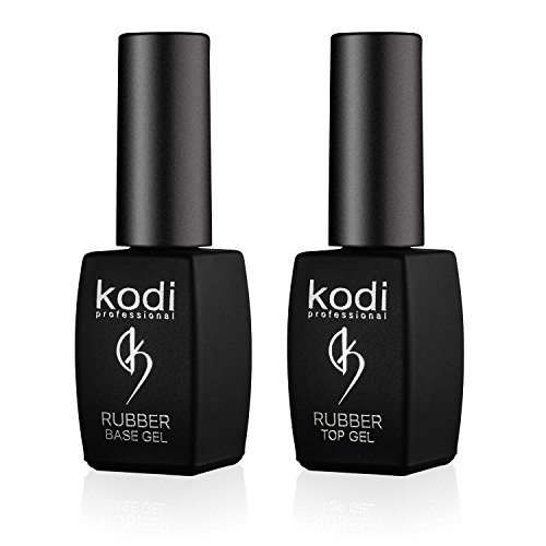 Kodi Professional Set de 8ml Top & Base Coat | Gel Soak Off, Kit para Pulir las Uñas | Para una Capa de Uñas de Larga Duración | Fácil de Usar, No Tóxico y Sin Olor | Curado Bajo Lámpara LED o UV