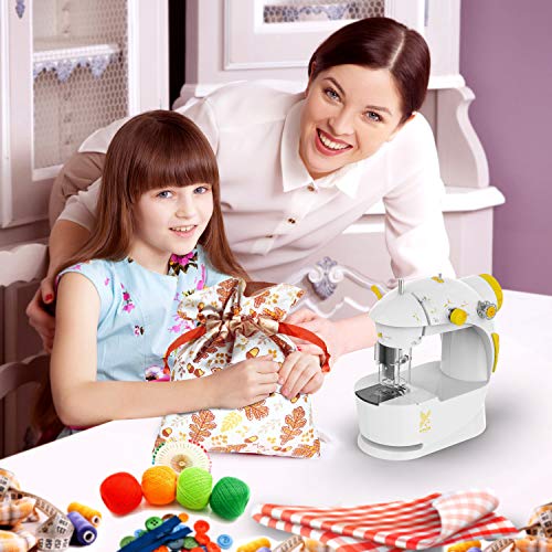 KPCB Máquina de Coser Infantil para Principiantes con Material de Bolsa de Bricolaje