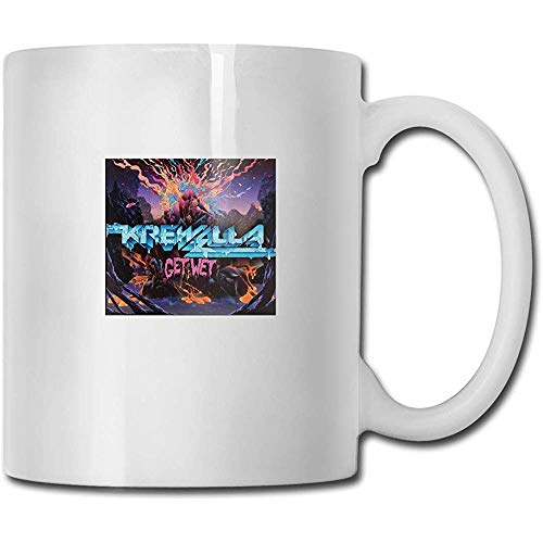 Krewella Get Wet Las mejores ideas de regalos para el día del padre para tazas de café Taza divertida de regalo de Navidad Taza de bebida de personalidad (330 ml)