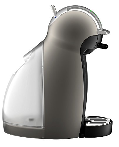 Krups yy1784fd máquina de café de cápsulas de Nescafé Dolce Gusto Genio Plus titanio automático calidad profesional presión 15 Bars Large elección de bebidas calientes y frías