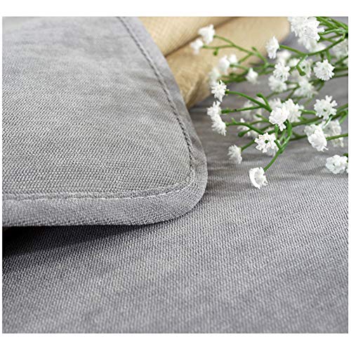 KSWD 1 pcs Mascotas Anti-orina Fundas para sofás, Impermeable Funda de Sofá Niños Antideslizante Cubre para Sofá Anti Manchas Terciopelo, Gris (110X180CM)