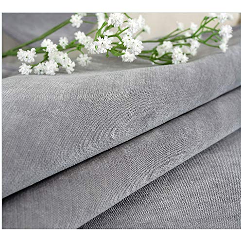 KSWD 1 pcs Mascotas Anti-orina Fundas para sofás, Impermeable Funda de Sofá Niños Antideslizante Cubre para Sofá Anti Manchas Terciopelo, Gris (110X180CM)