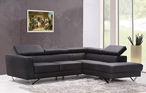 Kunst für Alle Cuadro con Marco: Thomas Faed Scottish Settlers in North America - Impresión artística Decorativa con Marco, 75x55 cm, Plata cepillada