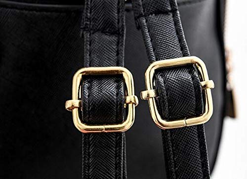 Kunze Mochila con Lentejuelas para Mujer, Bolso de Hombro de Cuero de PU, Mochila, Bolsos de Mano, Bolso de Hombro con Lentejuelas, Bolso de Mano, Mochila, Mochila