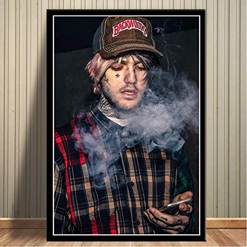 KWzEQ Imprimir en Lienzo Decoración de la Pared del Rapero para la Sala de Arte de la Pared Imagen del hogar Carteles Obras de arte60x90cmPintura sin Marco