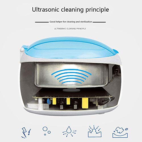 L-SLWI Limpiador Ultrasónico Pequeña Máquina De La Limpieza del Hogar Ultrasónico Joyería del Reloj del Collar De Anillos Dentaduras Monedas Glasses Cleaner
