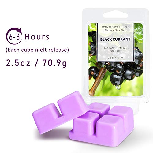 LA BELLEFÉE Cubos de 100% Cera de Soja Aromáticos Derretidos Perfumadas Fragancias Aliviar el Estrés Aromaterapia Regalo para Navidad Cumpleaños Día de San Valentín Madre