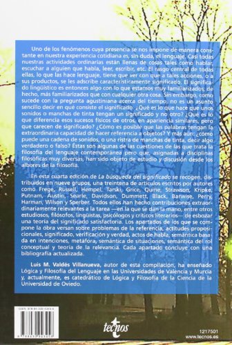 La búsqueda del significado: Lecturas de filosofía del lenguaje (Filosofía - Filosofía y Ensayo)