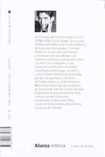 La casa de Bernarda Alba: Drama de mujeres en los pueblos de España (El libro de bolsillo - Bibliotecas de autor - Biblioteca García Lorca)