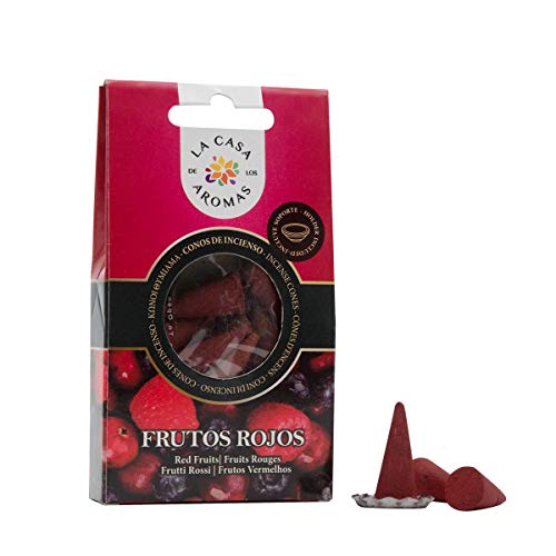 La Casa de los Aromas Conos Incienso 15UNDS Frutos Rojos