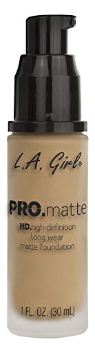 L.A. Girl Pro Matte HD Liquid Foundation Sandy Beige 30ml