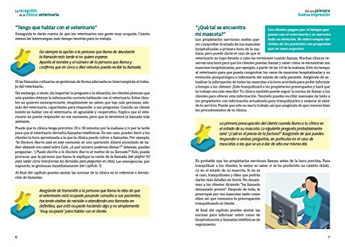 La recepción de la clínica veterinaria