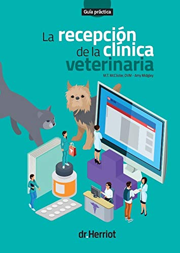 La recepción de la clínica veterinaria