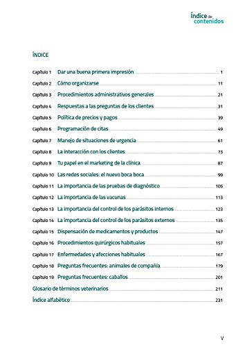 La recepción de la clínica veterinaria