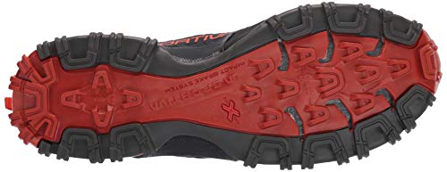 La Sportiva Bushido II - Zapatillas de running para hombre, Negro (Carbono/mandarina.), 44/45 EU