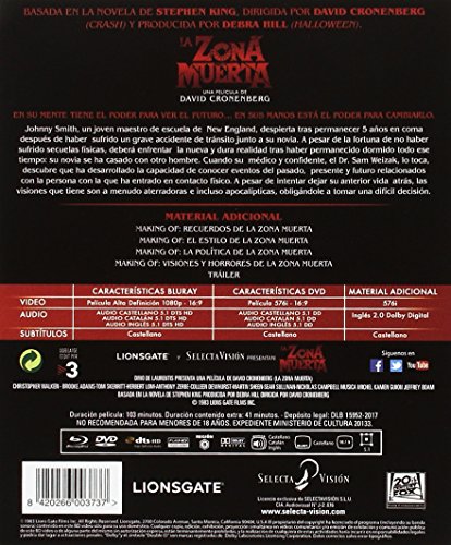 La Zona Muerta Edición Coleccionista Blu-Ray [Blu-ray]
