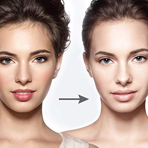 LaBeauté Toalla desmaquillante cara 2 unidades - Limpieza facial y desmaquillante facial - Toalla microfibra lavable y reutilizable - 21x21cm - Azul marino