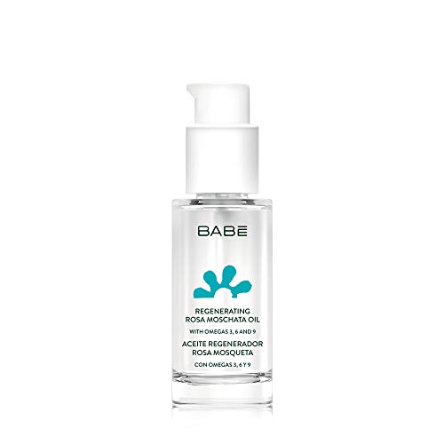 Laboratorios Babé - Aceite De Omega 3, 6 Y 9 15 ml, Cicatrizante, Regenerador, con Rosa de Mosqueta Pura, Para Piel Atópica, Estrías, Descamación Severa, Quemaduras, Piel Seca