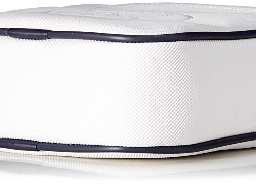 Lacoste - 1930's Original, Shoppers y bolsos de hombro Hombre, Blanco (White Peacoat), 5x21x15 cm (W x H L)