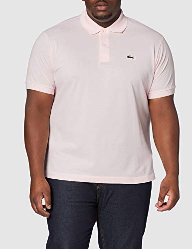 Lacoste L1212 Camiseta Polo, Rosa (Flamant T03), M para Hombre