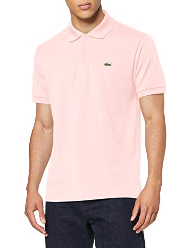 Lacoste L1212 Camiseta Polo, Rosa (Flamant T03), M para Hombre
