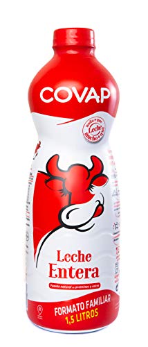 Lacteos Covap Leche Entera Botella 1,5 L 6 Unidades 9000 g