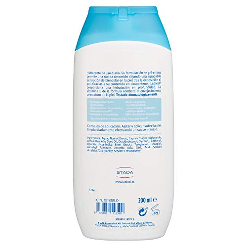 Ladival Aftersun Piel Sensible - Gel Crema Oil Free - 200 ml